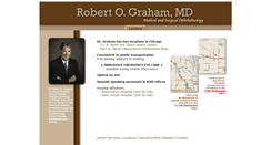 Desktop Screenshot of grahameyemd.com
